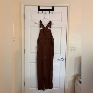Brown overalls
